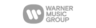 Logo do Warner Music Group em parcerias do Tá na História