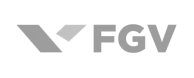 Logo da FGV em parcerias do Tá na História